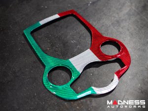 Alfa Romeo Stelvio Central Console Trim - Center Tunnel Trim - Carbon Fiber - Pre '20 - Italian Theme - Feroce Carbon